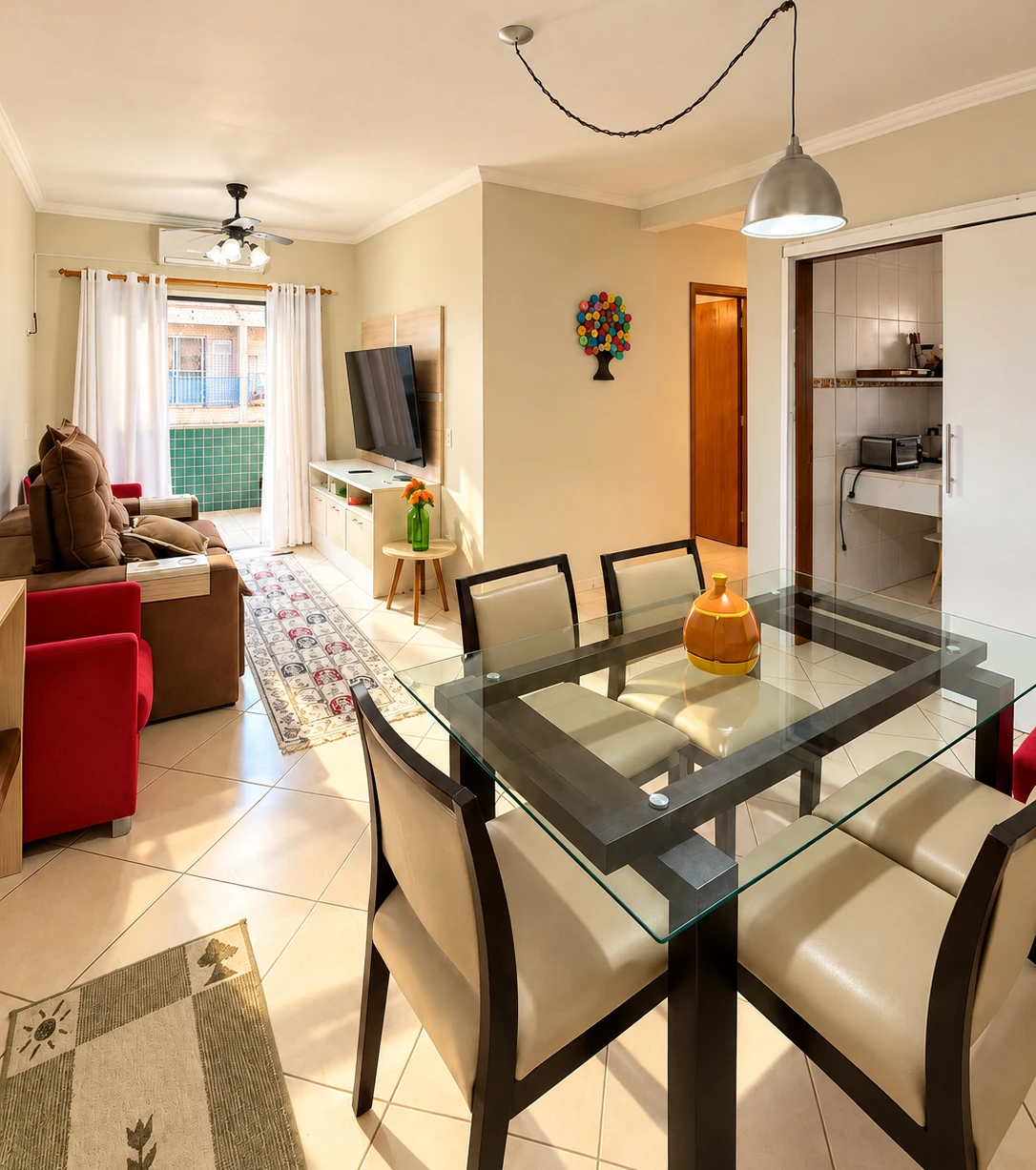 Apartamento de 81 m² no Itaguá com suíte e garagem coberta, Itaguá, Ubatuba