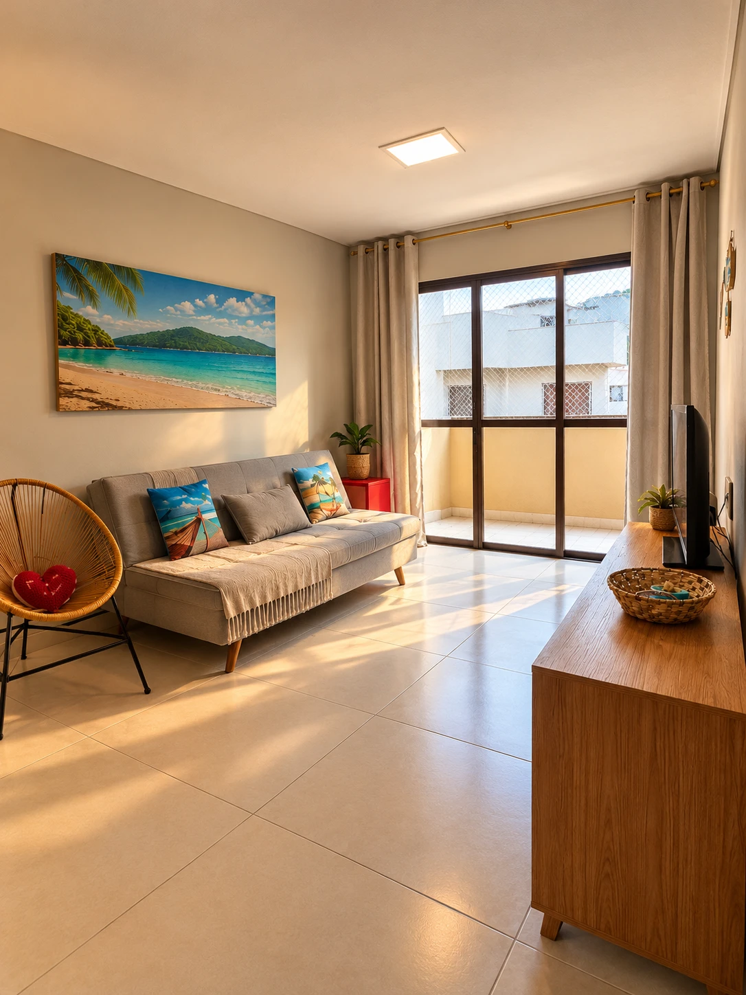 Apartamento no Edifício Mozart, Centro de Ubatuba, Centro, Ubatuba
